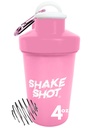 Pink - 4oz Mini Shaker Şişe Pre Workout, Kretine, Small Scoop Supplements (Not for protein) Clip & Shaker Ball Ball
