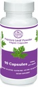 Papaya Leaf Toz | 340 mg Capsules | ethycally sourced | Plalet Desteği | Gluten & Lactose Free | Soy-Free | Nomixs | Non-GMO | Vegan | Beslenme Supplement | Diyetsel Tamam (90X)