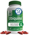 Sağlık Thru Beslenme Ubiquinol 300 mg 120 Softgels As Kaneka QH Azaltıd CoQ-10 | Stabilized - 3rd Party Tested | Geliştirilmiş Bioavailability | Cardiovascular & Mitonochdria Function Support | Non-GMO