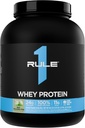 Kural 1 Whey proteini - All-Whey Kaynaklarından 24g Hızlı Örnekleme Proteinleri Doğal Occurring EAAs & BCAAs for Workout Recovery or Anytime Use (5 Pounds*, Mint Chocolate)
