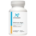 XYMOGEN DHA Algae - DHA Omega-3 Supplement - Beyin, Göz, Kalp + Immune Health (60 Softgels)