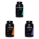 JYM Supplement Science Omega JYM Fish Oil + Vita JYM Sports Multivitamin & Mineral Desteği ZMA