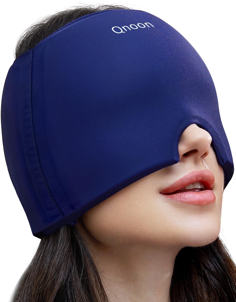 Migraine Relief Cap, Headache Relief Cap Maske Ürünleri, Soğutma Odorless Gel Buz Kafası Gerilme, Stres,Hangover & Puffy Eyes