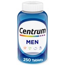 Centrum Multivitamin for Men, Multivitamin/Multimineral Supplement with Vitamin D3, B Vitaminleri ve Antioksis, Gluten Free, Non-GMO Malzemeler - 250
