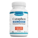 EuroMedica Curaphen Extra Strength - Curcumin & Boswellia Supplement for Health Circulation Support - Turmeric Supplement to Support Commons, Muscle Health & Endorphin Production - 120 Tablets