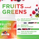 Meyveler ve Yeşiller Organik Probiyotik Toz: 30 Erkekler ve Kadınlar için servisler. 10 Milyar CFUs, Spirulina, Kale, Spinach, Chlorella, Elderberry, Digestive Enzymes - Probiyotiks