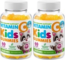 DR. MORITZ Vitamin C Gummies for Kids & Adults 240 mg - Immune Support Low-Sugar Chewable Vitamins for Toddlers - Vegetarian Gelatin-Free Children's Dietary Supplement (Citrus Flavor) (120 Count)