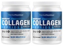 Collagen, Toz Hidrolyzed Proteinler Skin Hair Nails ve Ortak Sağlık için Yaşam Proteinleri, Keto, Paleo Dostu, Non-GMO, Gluten Free, 45 Hizmetler, 2 Konteynerler
