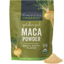 Viva Naturals Organic Maca Toz, Gelatinized, 16 oz (1 lb) – Vegan, USDA Organic, Gluten-Free, Non-GMO Peruvian Superfood in Resealable Bag