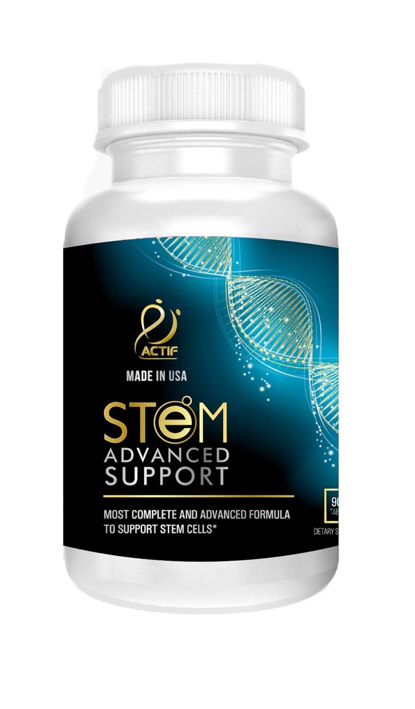 ACTIF STEM Hücre Desteği - 10+ Stem Hücre Faktörleri ile maksimum Güç, GMO, 2 Ay Supply, ABD'de Made in USA