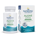 Nordic Naturals Algae DHA - 60 Soft Gels - 500 mg Omega-3 DHA - sertifikalı Vegan Algae Oil - Plant-Based DHA - Beyin, Eye & Nervous System Support - Non-GMO - 30 Servisler