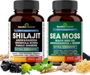 SANDHUHERBALS Sandhu Herbals Sche - Sea Moss, Shilajit, Black Seed Oil, Ashwagandha, Ginger, Rhodiola Rosea, Panax Ginseng, Sting Nettle