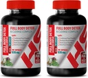 Cardiovascular Destek Tamam - Full Body Detox ve Cleanse Kompleksi 920 MG - Süt Butle Kompleksi - 2 Şişe 200 Capsules