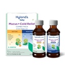 Hyland's Baby Mucus and Cold Relief, Day and Night Value Pack, Infant And Baby Cold Medicine, Decongestant And Cough Relief, 8 Fl Oz