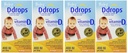 Ddrops Baby 400 Iu 90 Drops 0.08 Akışkanlar Ounce (4 Pack)