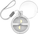 Dayanıklı Pill Splitter, Precise Dual-Blade Alüminyum Küçük & Büyük Pills için, Compact Pill Case with Paint, Daily Use