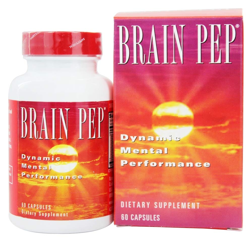 Doğal Denge Beyin Pep | Ginkgo Biloba ile Beyin Fonksiyonu Tamam, Kola Nut | Geliştirilmiş Memory, Focus & Spirit Clarity | 60 Capsules