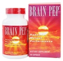 Doğal Denge Beyin Pep | Ginkgo Biloba ile Beyin Fonksiyonu Tamam, Kola Nut | Geliştirilmiş Memory, Focus & Spirit Clarity | 60 Capsules