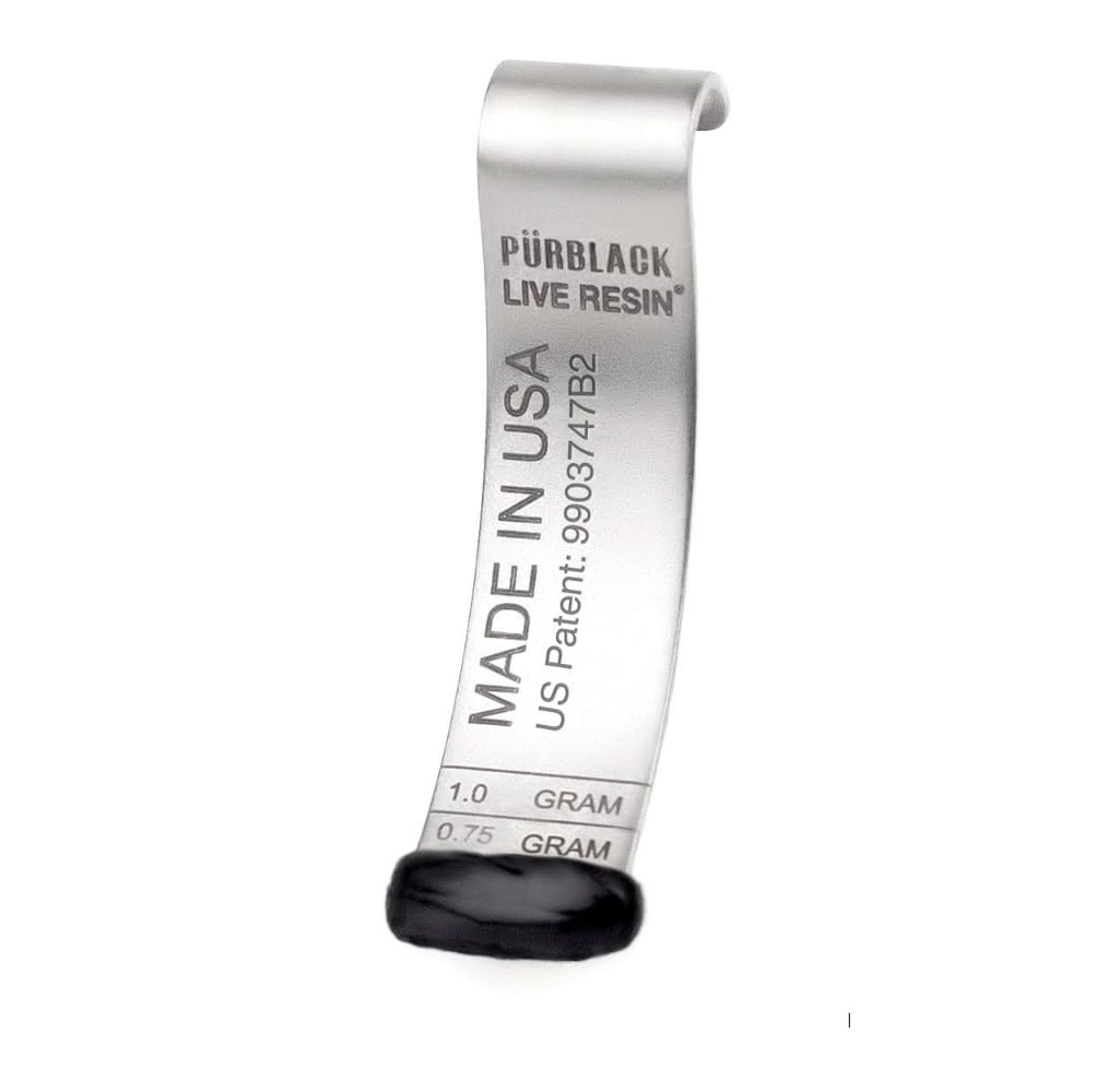 Pürblack® Pürscale for Shilajit - Patented Resin Measuring Tool with Spoon | Ensures Precise Dosing, Self-Dissolving, Time-Saving, Odor Neutralizing | Craft Pills Instantly for Immediate Consumption
