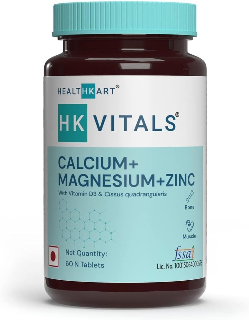 D3 Vitamin D3, Bone Health & Ortak Destek için Kadınlar ve Erkekler için Magnezyum & çinko Tabletleri, 60 Macau Tabletler | Paket 4, 240 Tablet