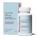 Kadın Yetişkin Için Uyku Yazıyor - Melatonin 3 mg, Magnezyum Supplement, GABA & Chamomile Ekstrak Uyku için Uyku Desteği - 30 Capsules