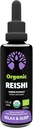 LOOV Organik Reishi Mushroom Supplement - 50 Hizmet - Sadece Meyveler - Uyku ve Immune Destek