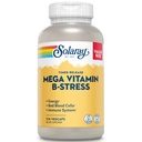 SOLARAY Mega Vitamin B-Stress - Zamanlı B Kompleks w/Vitamin B12, B6, Folic Acid, VIT. C - Stres, Enerji, Kırmızı Kan Hücresi, Immune Destek - Vegan, 60 Günlük Garanti (276 CT)