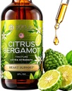 Citrus Bergamot Drops 2 fl oz - ABD'de yapılan - Doğal Antioksit Desteği, Kalp ve Metabolik Wellness Tamam - Bergamot Ekstraksiyon