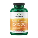 Swanson Timed-Release Vitamin C with Rose HIPS Immune System Support Skin Cardiovascular Health Antioksi Supplement 1000 mg 250 Tablets