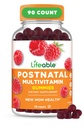Demir, Choline ve Iodine ile Yaşamlanabilir Postnatal Multivitamin | Kadınlar için Büyük Tasting Postnatal Vitaminler