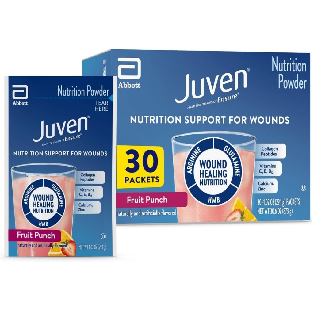 Medline Juven Toz Beslenme Supplement (Fruit Punch, Ambalaj: 30 HerCarton)