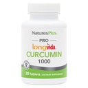 NaturesPlus PRO Longvida Curcumin 1000 mg - 30 Tablet - Sağlıklı Serbest Radikal Korumayı Teşvik - Non-GMO, Vegan & Gluten Ücretsiz - 30 Hizmet