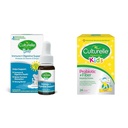 Culturelle Baby Immune & Digestive Support Probiyotik + Vitamin D Drops, 30 Day Supply Kids Probiyotik + Fiber Packets, 24 Count Count Count
