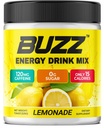Sabah Buzz Energy Drink Toz - Enerji Boost - Sugar-Free Energy with Antioksis - Morning Kick and Sports Nutrition Endurance Ürün - 30 Hizmet, Lemonade, 8 Ounces, Lemonade, 8 Ounces