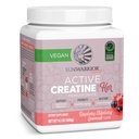 Sunwarrior Women Monohidrat Toz Micronized Pre Workout Recovery Supplement Support Muscle Building Strength Education Cognition | Vegan ve kolayca Mixes 50 Hizmet, Raspberry Lemonade