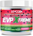 Evogen EVP Xtreme NO - Erkekler ve Kadınlar için Pre Workout Toz | Sugar Free Preworkout with Beta Alanine, Tinatine, and Caffeine for Energy & Pump | Sour Watermelon | 40 Hizmetler