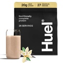 Huel Vegan Protein Toz | Vanilla | Tamam Beslenme | 20g protein Toz |% Plant-Based | 27 Vitamins & Minerals, Gluten Free, Non-GMO, Lactose Free | 26 Servisler