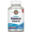 KALKIN Glycinate Capsules, Tam Chelated Magnezyum Bisglycinate, Yüksek Absoryum Tamam, Sağlıklı Kemikler, Kas, Rahatlama ve Stres Desteği, Non-GMO 160 sayı