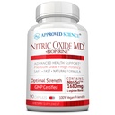 Onaylanmış Bilim Nitrik Çimento MD - Kas Geliştirme, Lean Body Mass, Oksijen Supply, Boost Energy - 90 Capsules - 1 Şişe