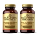 Solgar Choline/Inositol 500 mg/500 mg, 100 Sebze Kapsülleri ( 2) - Enerji Metabolism, Liver Health, Essential for Brain & Nerve Function - Non-GMO, Vegan, Kosher - 100 Toplam Hizmetler