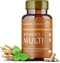 Mt. Angel Vitaminleri - Daily Womens Multivitamin - Demir, Kalsiyum, KSM-66 Ashwaganda ve En İyi Kadın Vitaminleri için Bir Potent Permatür - 60 Kont Capsules