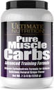Ultimate Pure Muscle Carbs - Kompleks Carbohidrat Toz Sustained Energy - No Fat, No Cholesterol -Calorie for Muscle Winers and Athletes, Grape, 2.75 Pounds