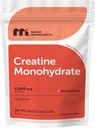 Mikro Malzemeler Kreatif Monohidrat Toz 1 kg (2.2 Lbs), 5000mg Per Serv, Micronized Kretine Toz, Unflavored, No Filler, Keto & Vegan, Easy Dissolve, Pre Workout for Women & Men*