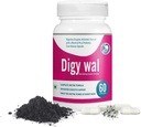 Digestive Enzyme Capsules (60 Kont) - Probiyotikler ve Prebiyotiklerle Aktif Charcoal Digestive Enzymes - Immunity Supplement For Digestive Health - Probiyotik Capsules For Improv Energy & Mood