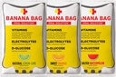 Banana Bag Oral Çözüm Paketleri - Çeşitli Paket 30pk | Elektrolytes, C vitamini ve B-Complex | Hydration ve Daily Boost Anytime –at Home, Work, or on the Go