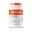 Genius Toz, Vanilla - İyileştirilmiş Whey Isolate & Natural Egg White for Lean Muscle Building for Men & Women - Grass-Fed Pre & Post Workout Meal Change Shake