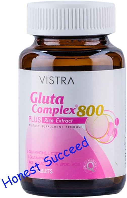 Vistra Gluta Kompleksi 800 Plus Rice 60 kapsülü alıntılar.(Honest Succeed)