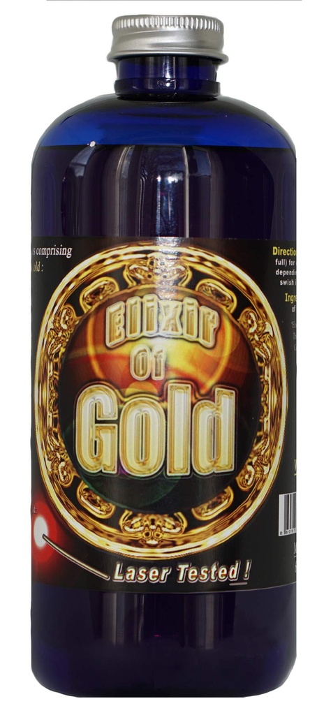 Elixir of Gold, 8 oz., 240 PPM Focus by Silver Mountain Minerals (Medical Length Silver, Most Bio available colloidally Suspended Nano Parçacıklar)
