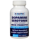 Serotonin ve Dopamine Supplements with Mood Probiyotik, 5in1 Support for (1) Dopamine (2) Serotonin (3) Mood (4) Rahatlama (5) Focus & Brain, 60 Capsules