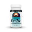 Source Naturals OptiZinc Çinko Methionine Sulfate Kompleksi & Diyet Supplement - 240 Tablet